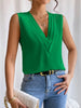 Elegant V Neck Multi-Layered Women's Vest Top ATHLEXES