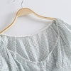 Maemukilabe Retro Kawaii Milkmaid Summer Crop Tee ATHLEXES