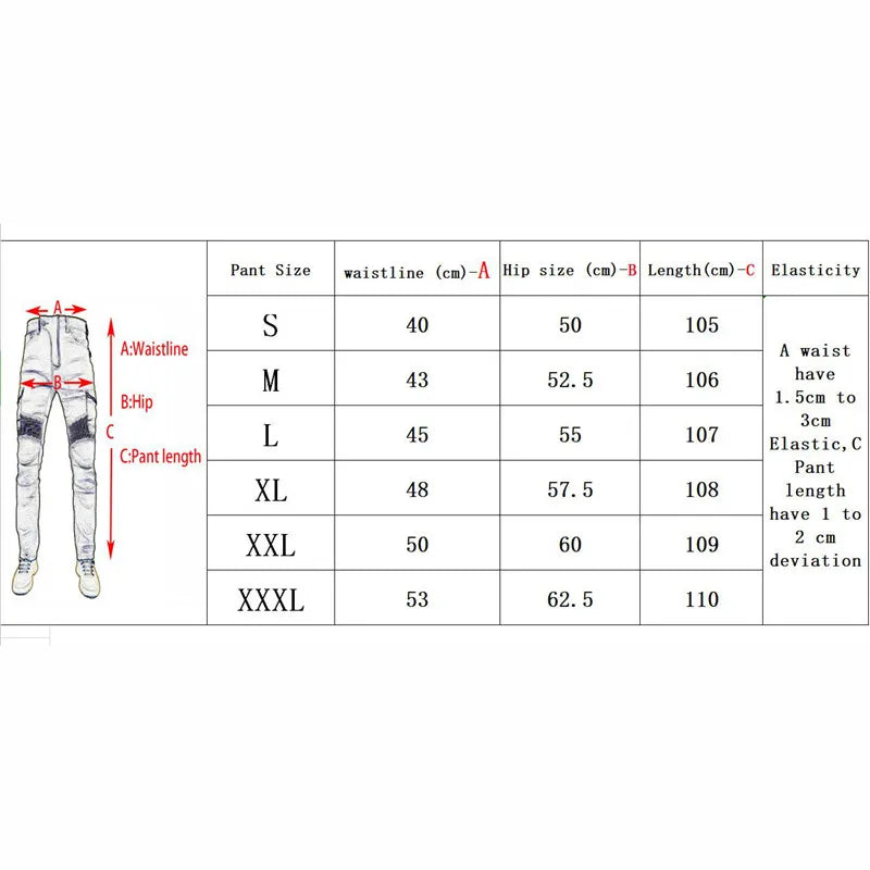 RiderShield Embroidered Motorcycle Jeans ATHLEXES