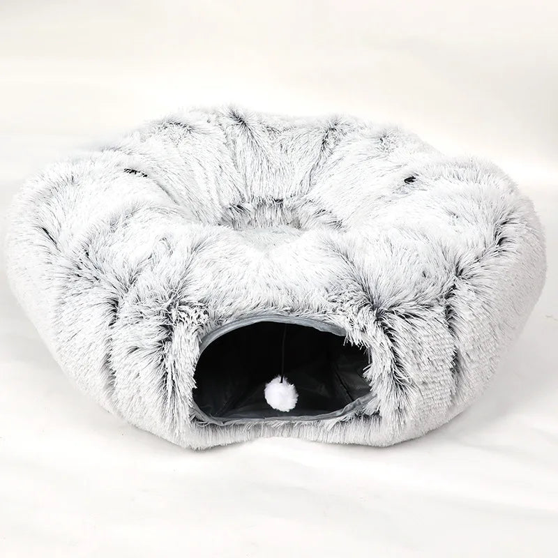 Kennel-Sphere Plush Cat Bed ATHLEXES