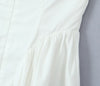Chic White Backless Halter Dress for Summer Events ATHLEXES