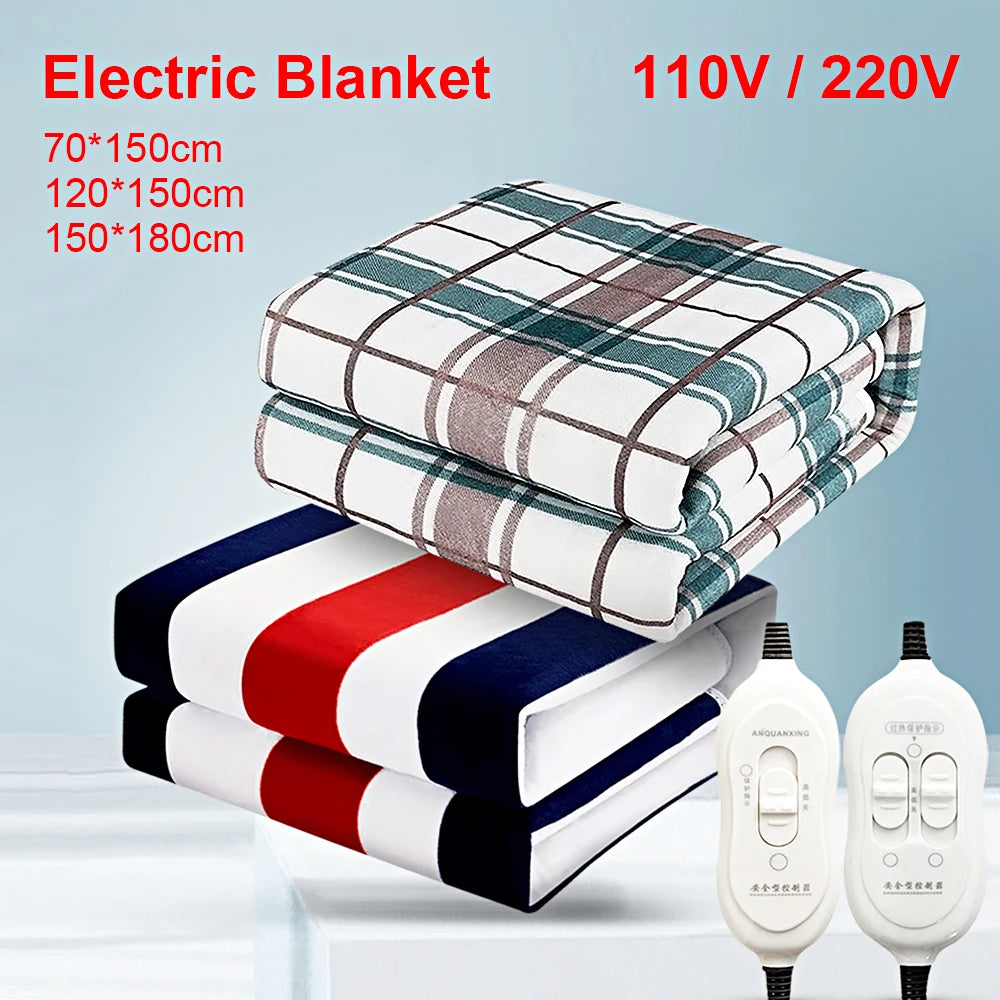 ThermoComfort Electric Blanket for Winter Warmth ATHLEXES