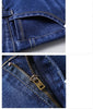Classic Fit Plus Size Men's Denim Trousers ATHLEXES