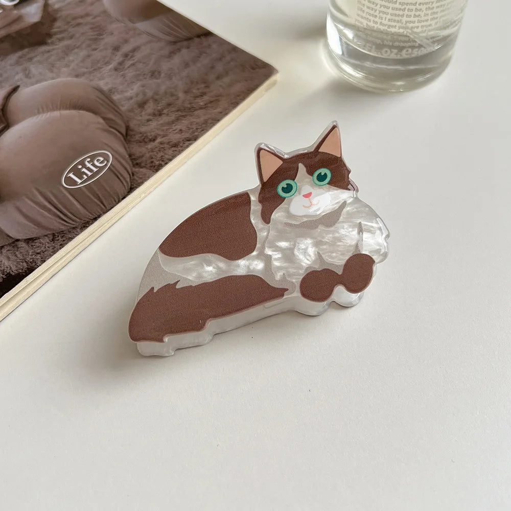 Charming Cat Clip Hairpin for Girls ATHLEXES