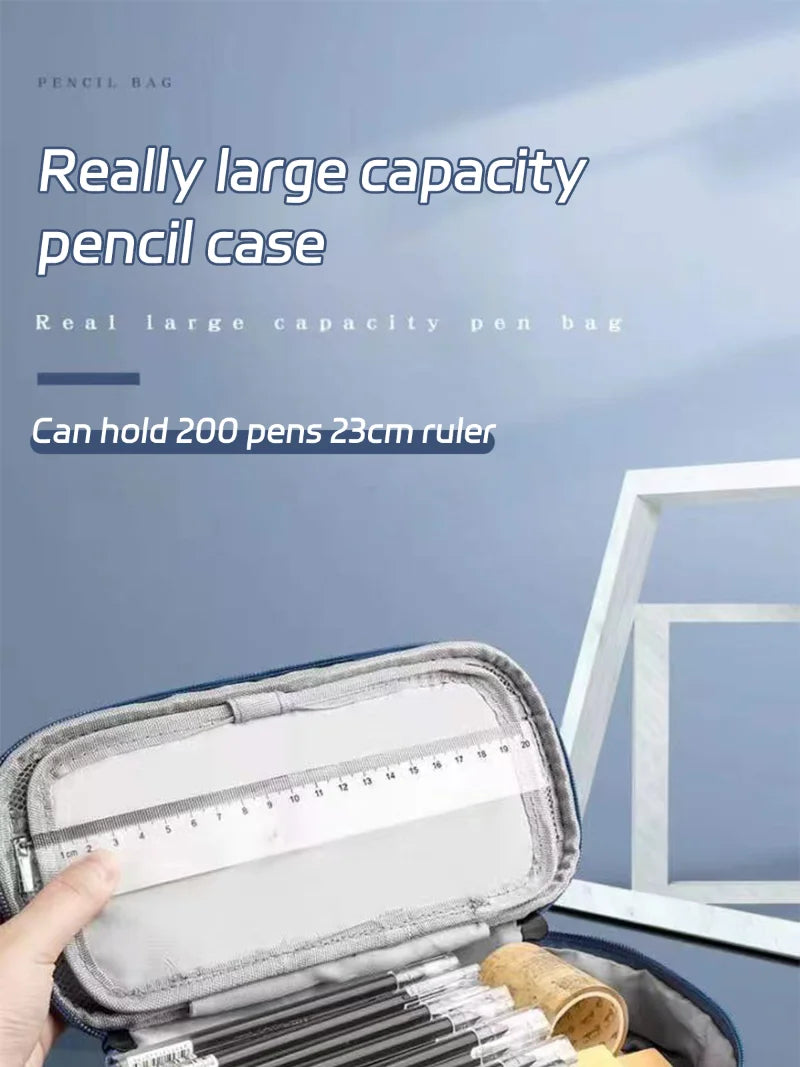 ElitePro Portable Pencil Case with Multi Compartments ATHLEXES