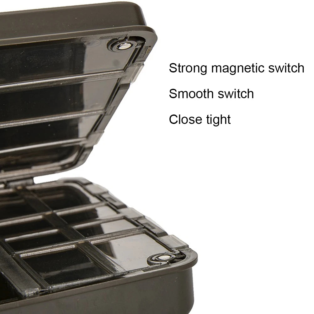 Carp Fishing Organizer Box with Magnetic 27 Grid System ATHLEXES