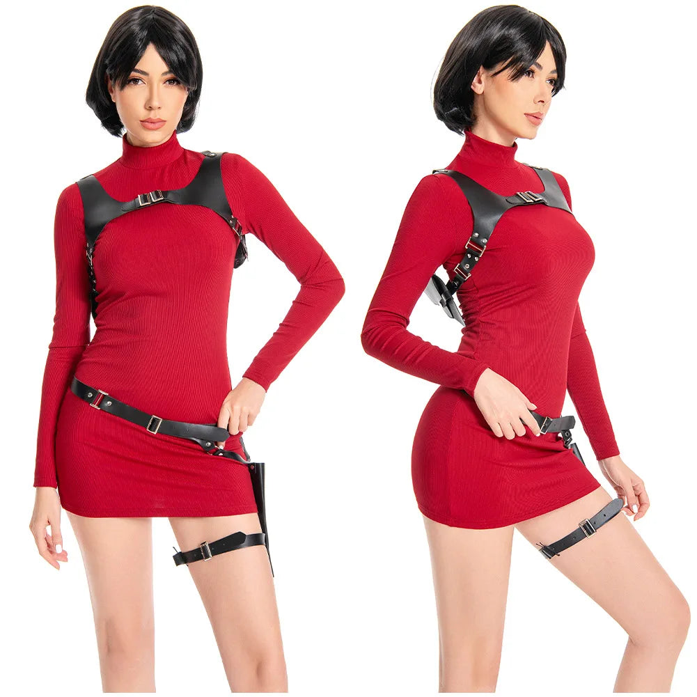 Ada Wong Premium Cosplay Dress & Accessory Set ATHLEXES