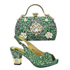 Radiant Rhinestone Italian Shoe and Bag Set 2024 ATHLEXES
