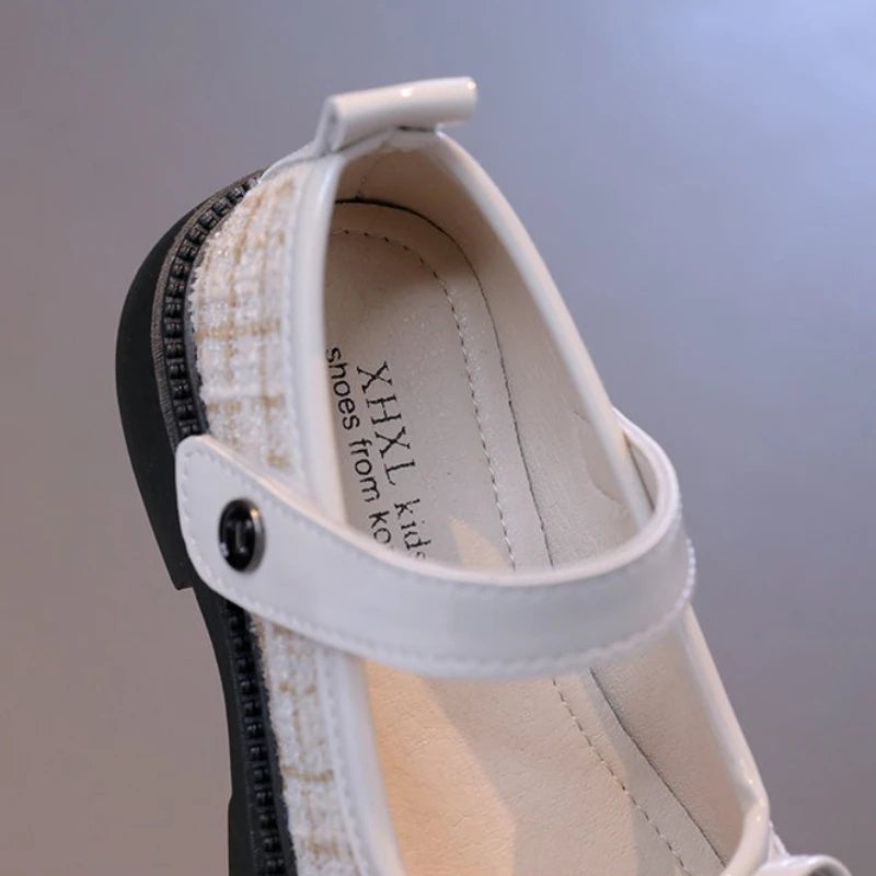 Chic Bowknot Leather Mary Jane Shoes for Girls ATHLEXES