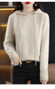 LuxCashmere Hooded Pullover for Women ATHLEXES