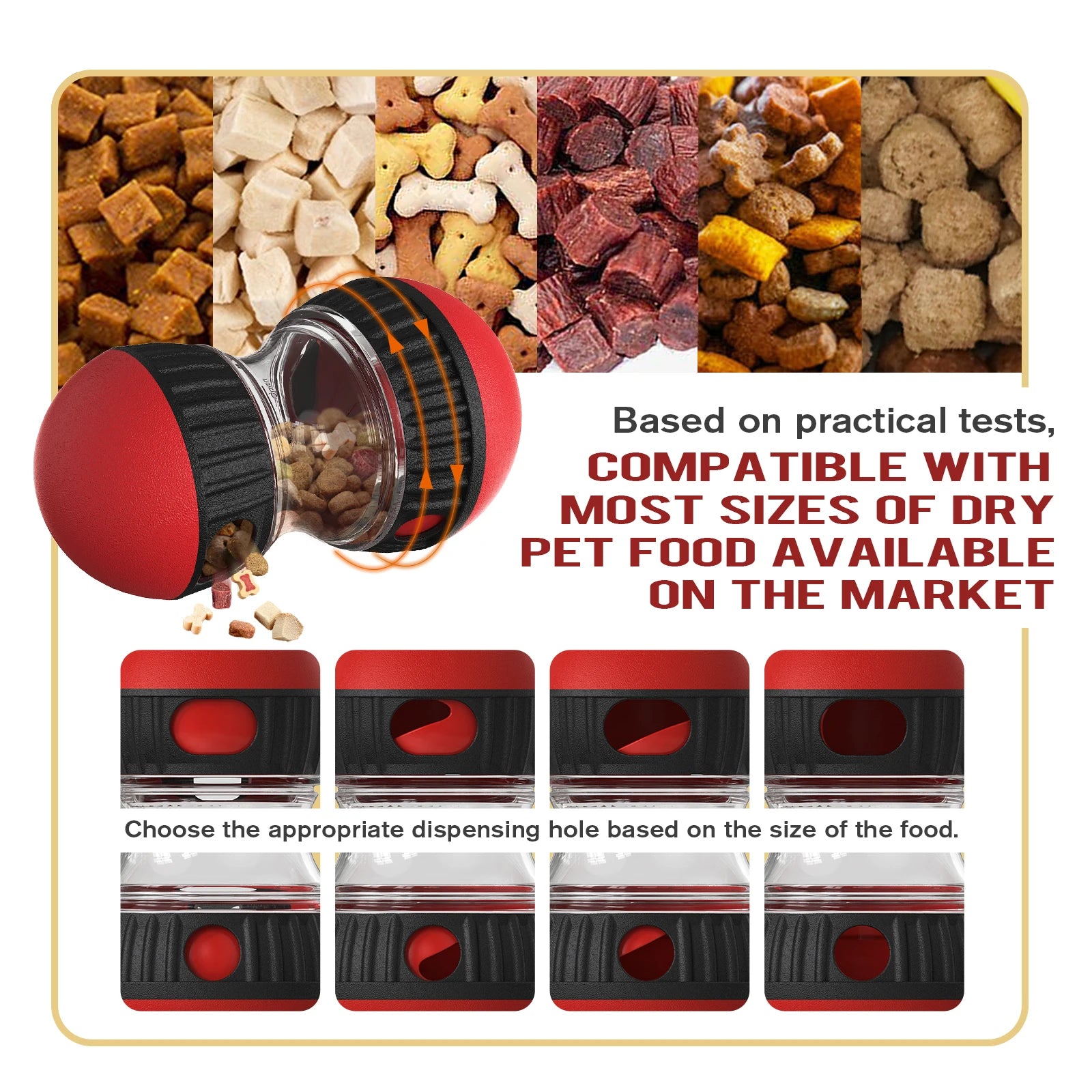 SmartFeed Interactive Dog Puzzle Ball ATHLEXES
