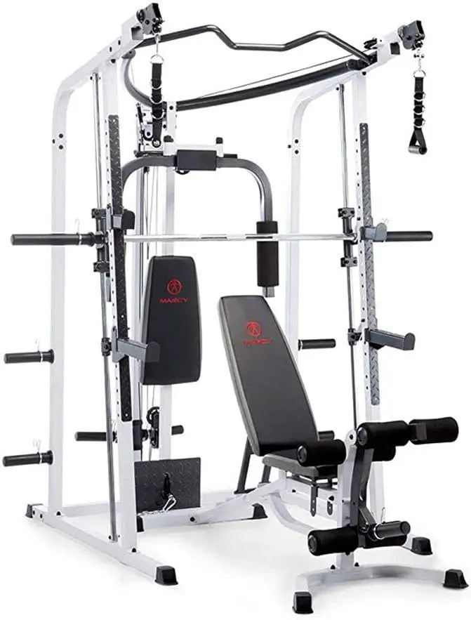 MARCY Ultimate Smith Cage Full Body Home Gym System ATHLEXES