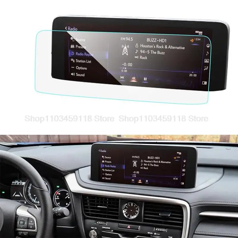 LuxeShield Tempered Glass for Lexus RX GPS 2016-2020 ATHLEXES