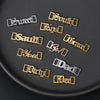 Customizable Nameplate Shoe Clips - Personalized Charm Accessories ATHLEXES