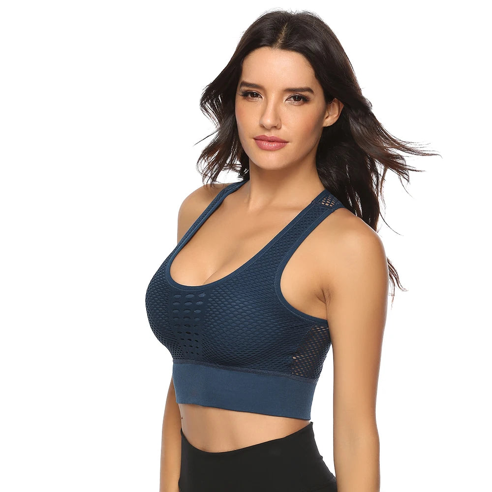 QuickDry Backless Yoga Sports Bra Tank Top ATHLEXES