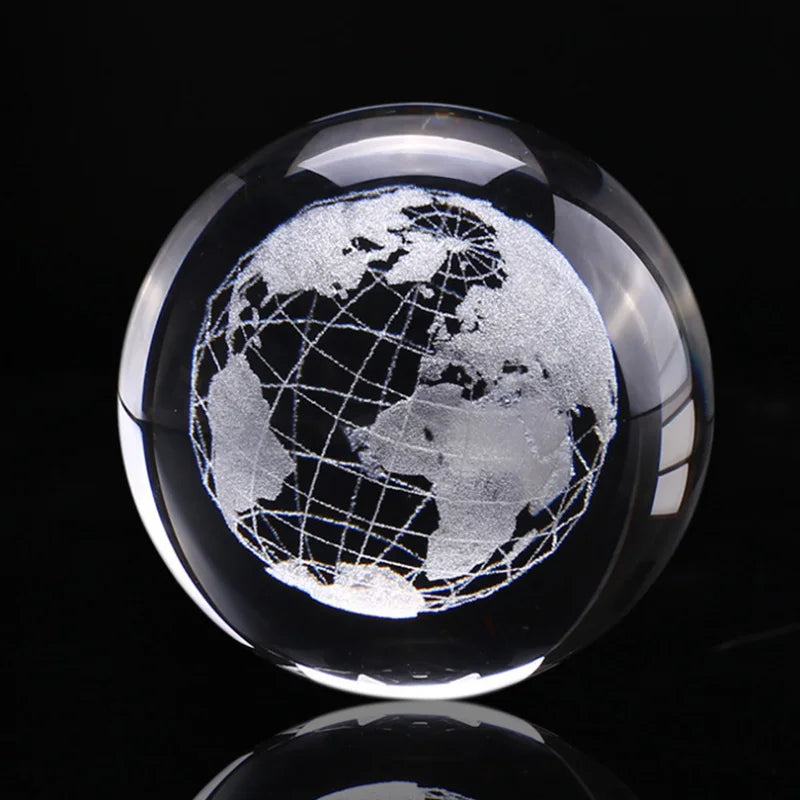 Galactic Wonders 3D Crystal Planet Sphere Decor ATHLEXES