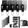 Premium Resistance Bands Set with Door Anchor & Straps ATHLEXES