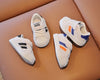 ChicStride 2 Striped White Baby Casual Sneakers ATHLEXES