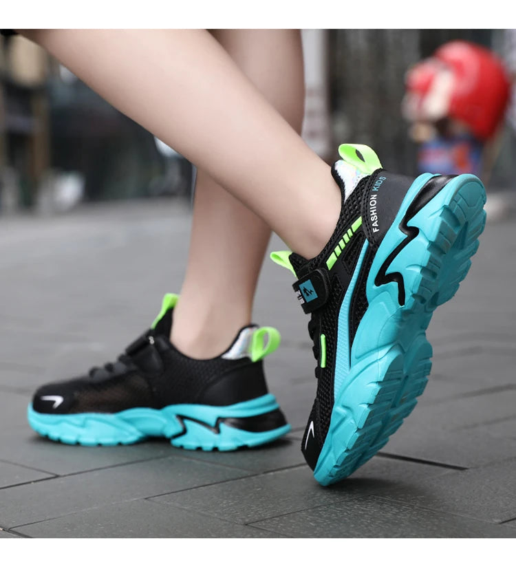 BreezeStep Kids Breathable Mesh Sneakers ATHLEXES