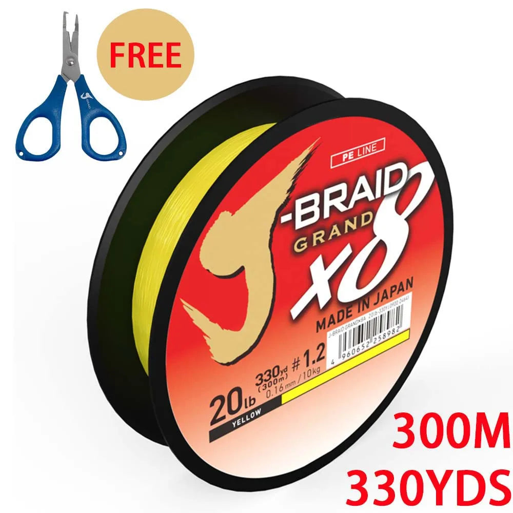 DaiwaJ-Braid Grand 8 Fishing Line 300m Japan Quality ATHLEXES