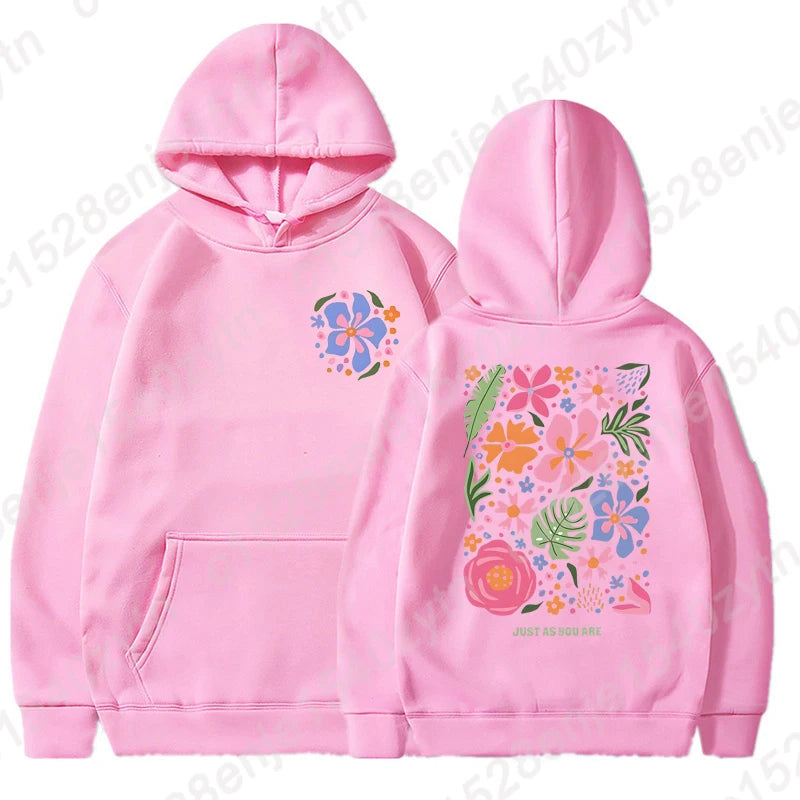 Chic Pink Oversized Hoodie for Women ATHLEXES