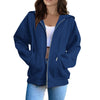 Chic Comfort 2024 Zip-Up Warm Hooded Sweatshirt for Women ATHLEXES