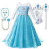 Frozen Princess Elsa Anna Dress for Girls Ages 2-10 ATHLEXES