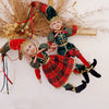 Elf Couple Plush Dolls: Festive Tree Ornaments ATHLEXES
