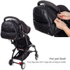 ChicBlack PU Diaper Backpack for Stylish Moms ATHLEXES