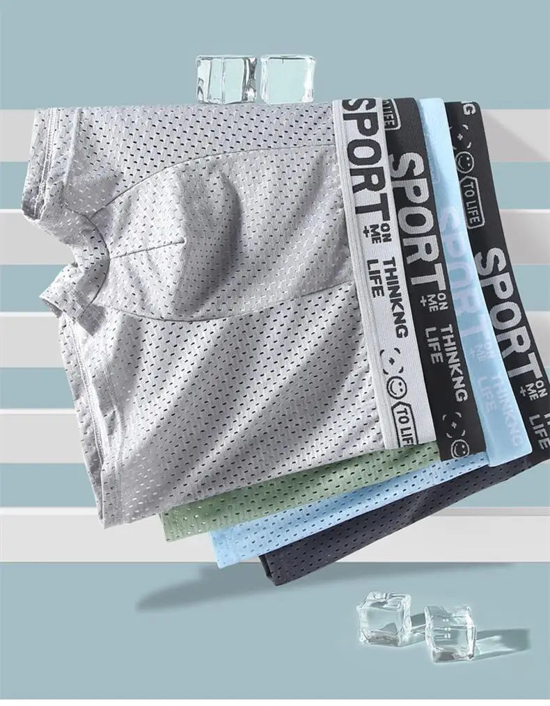UltraComfort Mesh Boxer Shorts for Men ATHLEXES