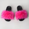 Luxury Faux Fur Slides for Women - Summer Comfort ATHLEXES