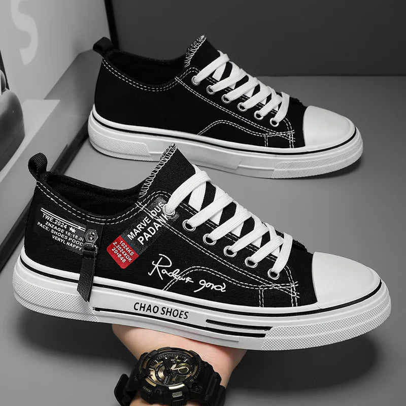 UrbanStride Breathable Canvas Sneakers for Men ATHLEXES