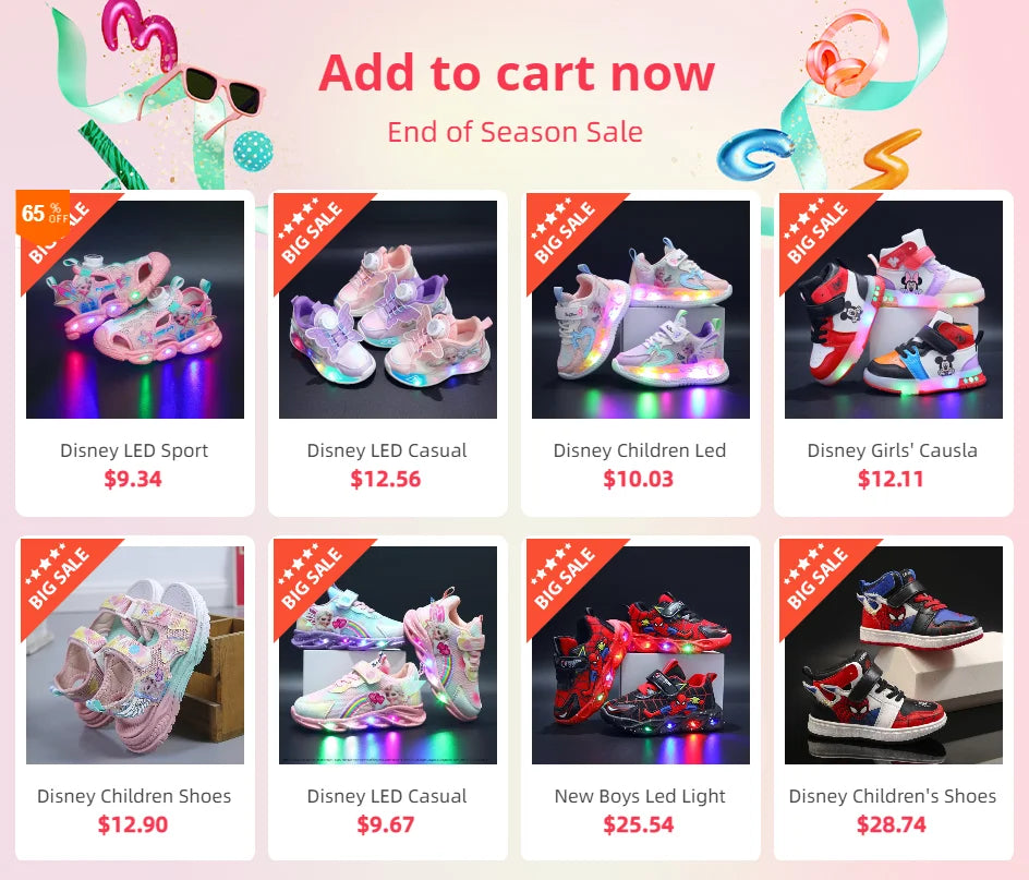 LumiStep Kids LED Light Up Sneakers ATHLEXES