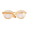 CandyColor Mini Doll Glasses - Transparent Chic Accessory ATHLEXES