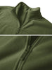 TACVASEN Men's Windproof Fleece Jacket with Pockets ATHLEXES