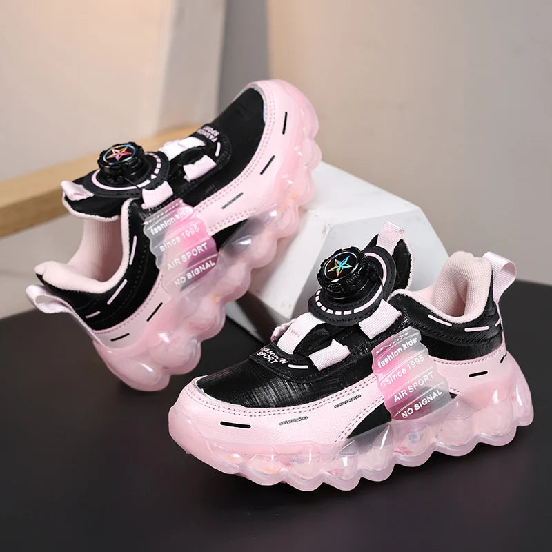 NBGAG Anti-Skid Leather Kids Sneakers ATHLEXES