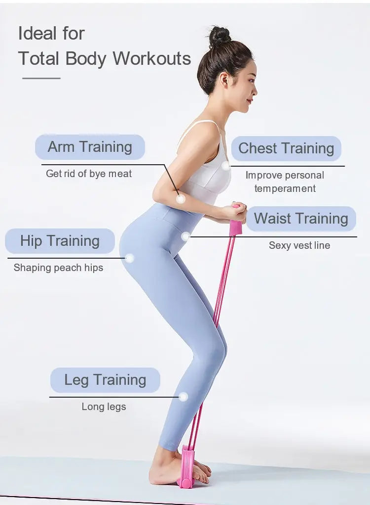 EliteFlex Resistance Bands for Total Body Workout ATHLEXES