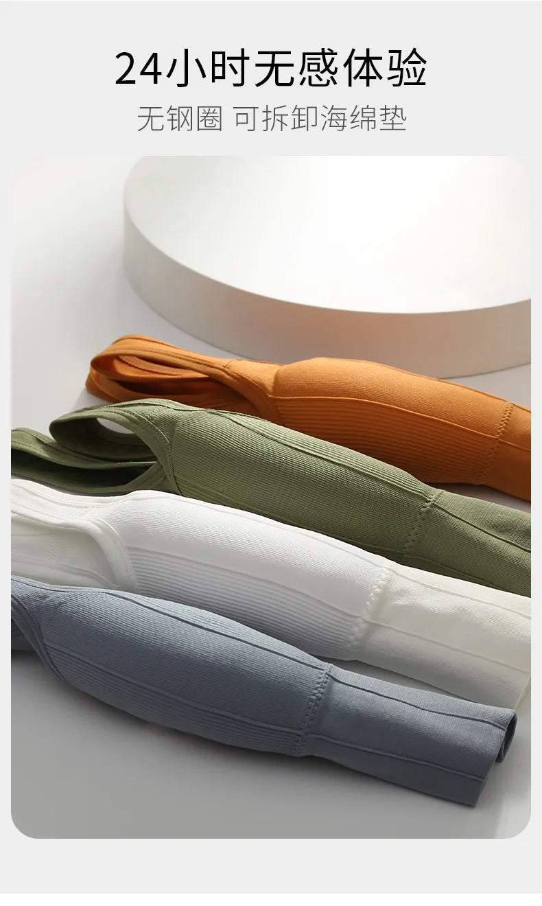 Korean Style Breathable I-Shaped Vest with Pads ATHLEXES