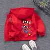 Spider-Man Boys Hooded Jacket for Kids ATHLEXES