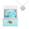 Eternal Love Rose Necklace Gift Set in Luxurious Box ATHLEXES