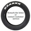 Custom 3D Tire Lettering Stickers for Your Car ATHLEXES