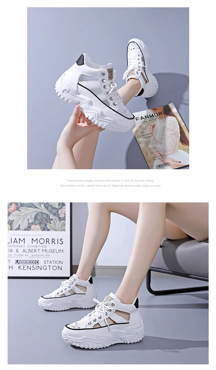 Trendy Womenâ??s Casual Sports Platform Sneakers 2023 ATHLEXES