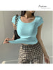 AOSSVIAO 100% Cotton Womenâ??s Slim Fit Tees ATHLEXES