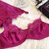 Sexy Underwear Set for Women Ultra-thin Lace Bra Thong ATHLEXES