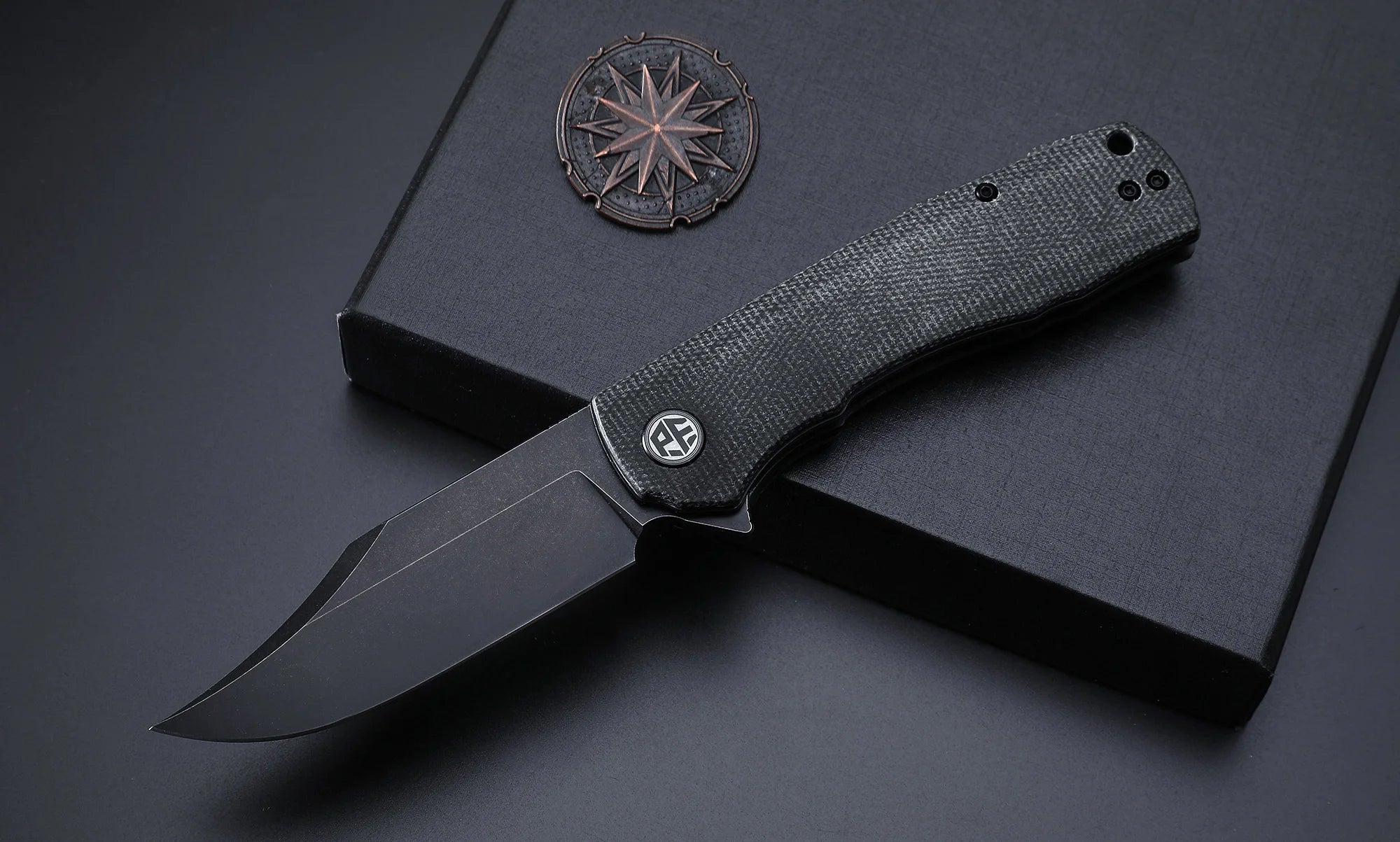 Petrified Fish PFP03 Premium Folding Knife  K110 Steel ATHLEXES