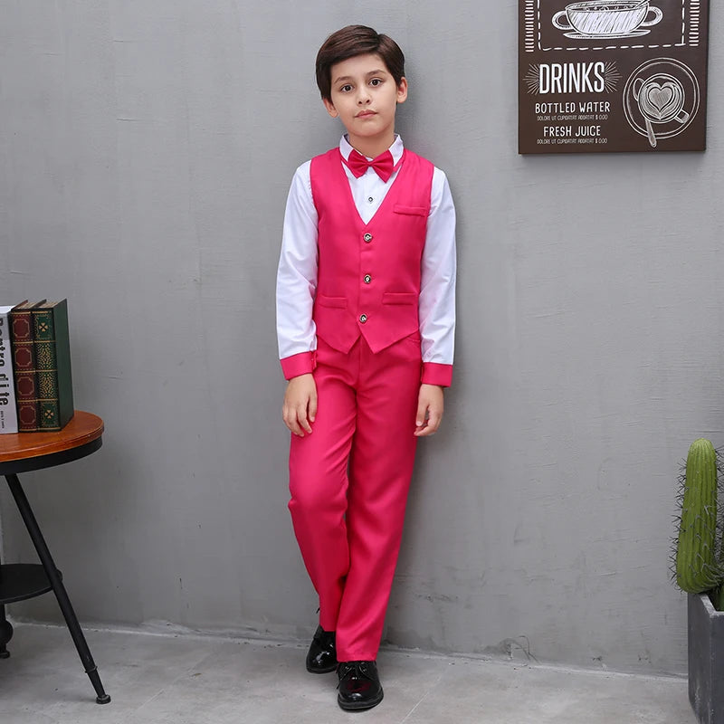 Chic Boys Formal Vest Suit Set for Special Occasions ATHLEXES