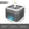 Mate 2L Pet Drinking Water Fountain, Cat Fountain For Cats And Small Dogs ATHLEXES