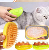 Cat Dog Steamy Brush Steam Brush Electric Sprayer for Massage Pet Grooming Tool Shedding 3 in 1 Electric Sprays Massage Combs ATHLEXES