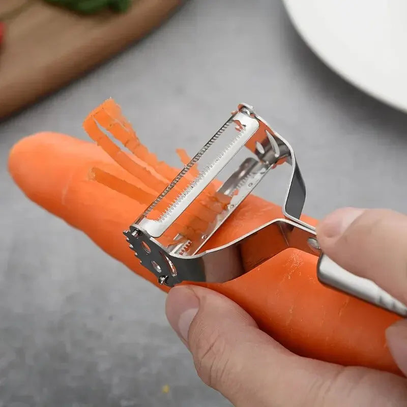 4in1 Stainless Steel Kitchen Peeler & Grater Tool ATHLEXES