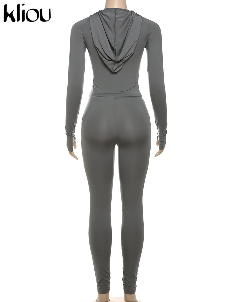 ChicFlex Women's Zip-Up Tracksuit Set ATHLEXES